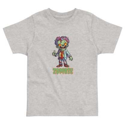 zombie halloween graphic toddler t-shirt