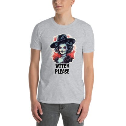 witch please graphic t-shirt